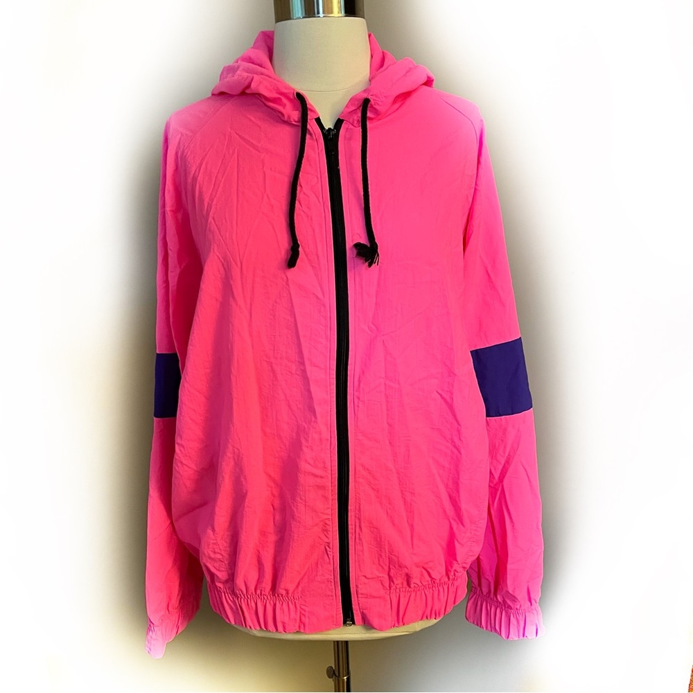 VINTAGE 80s windbreaker size XL